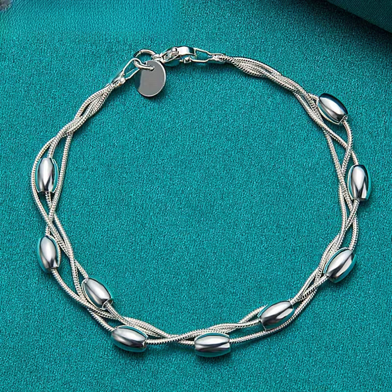 Silver Drift Harmony Bracelet