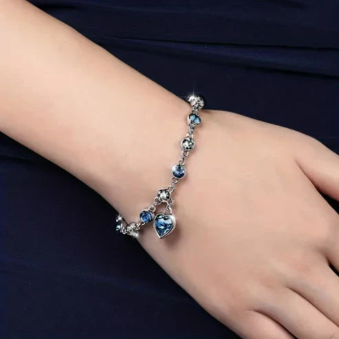 Ocean Heart Glow Bracelet