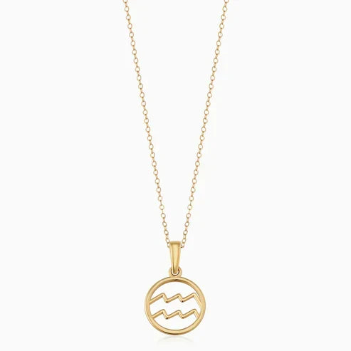 Zodiac sign necklace