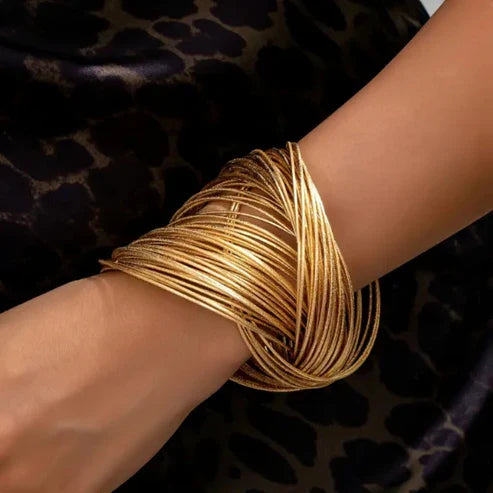 Golden Threads Bracelet