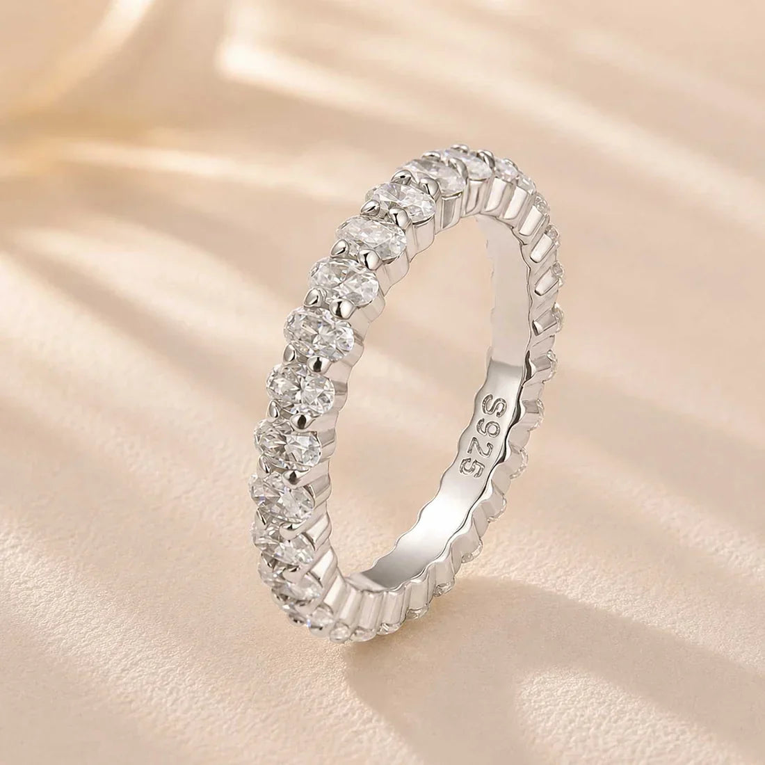 Oval Cut Wedding Ring For Women