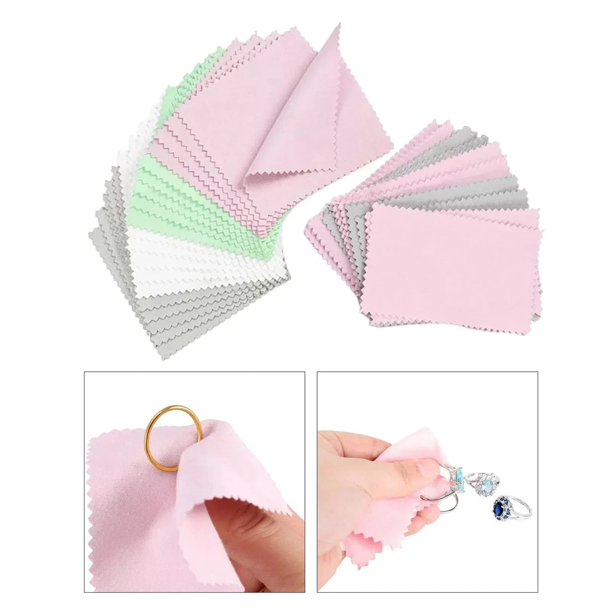 Jula Jewelry's premium jewelry cleaning wipes