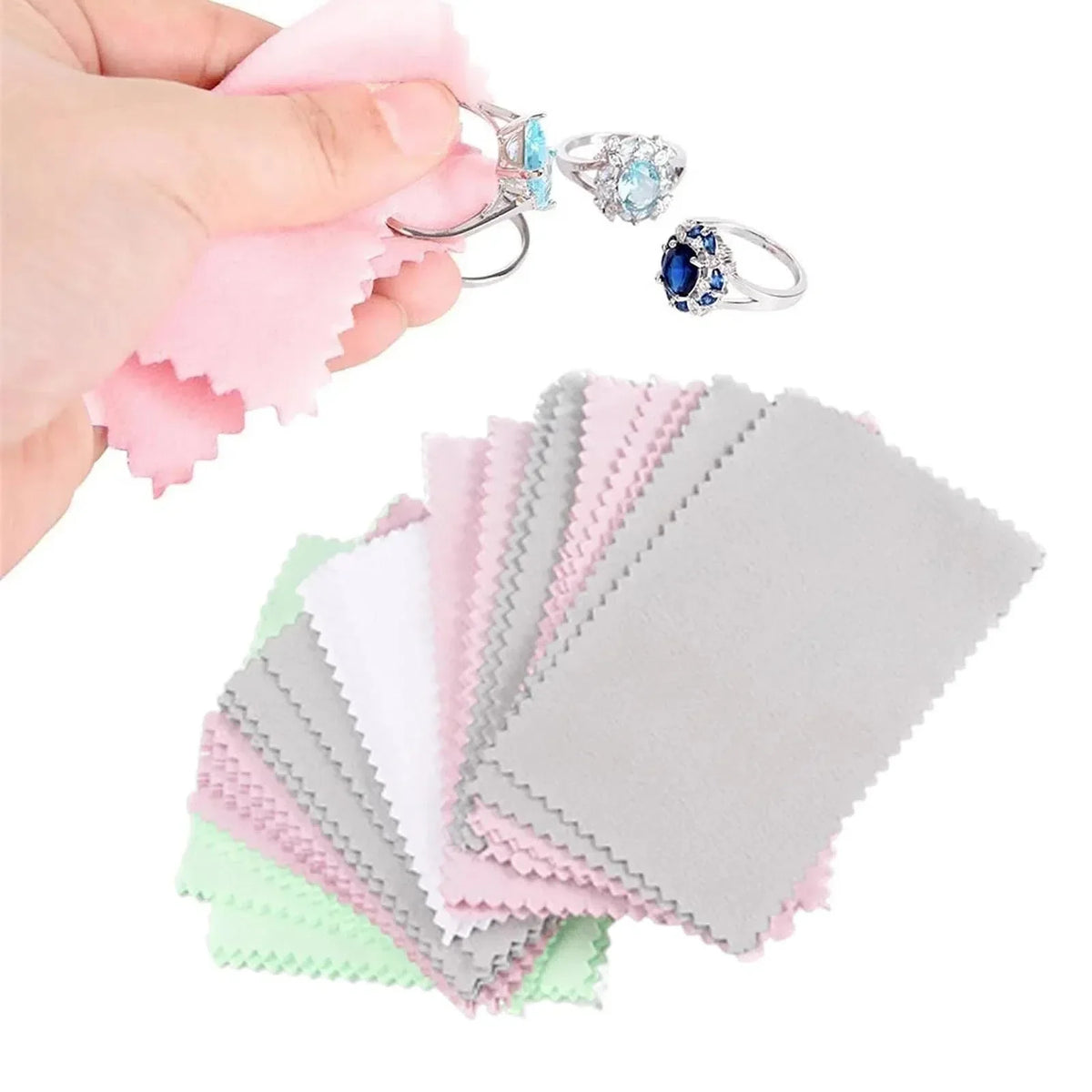 Jula Jewelry's premium jewelry cleaning wipes