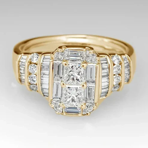 Golden Bright Ring
