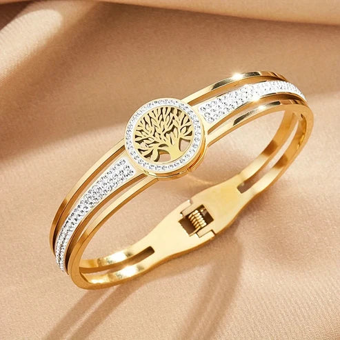 Tree of Life Gold Bracelet